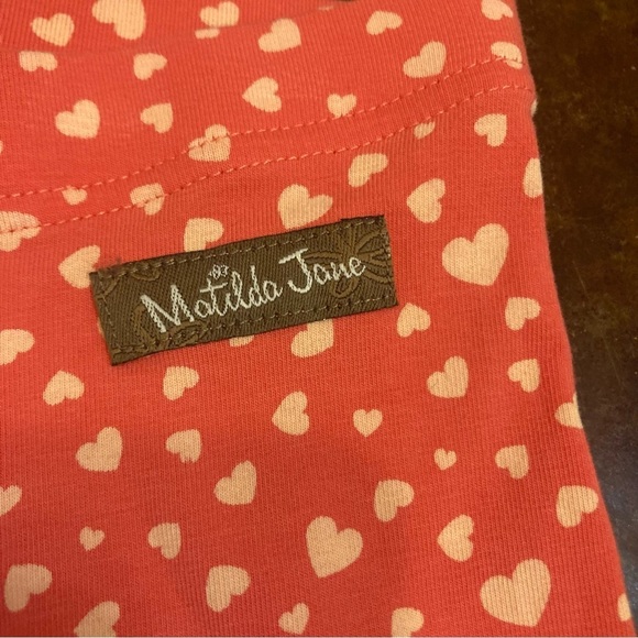 Matilda Jane Valentine Heart Ruffle Leggings - Picture 4 of 5